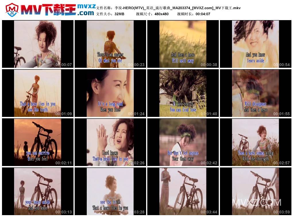 李玟-HERO(MTV)_英语_流行歌曲_MA203374